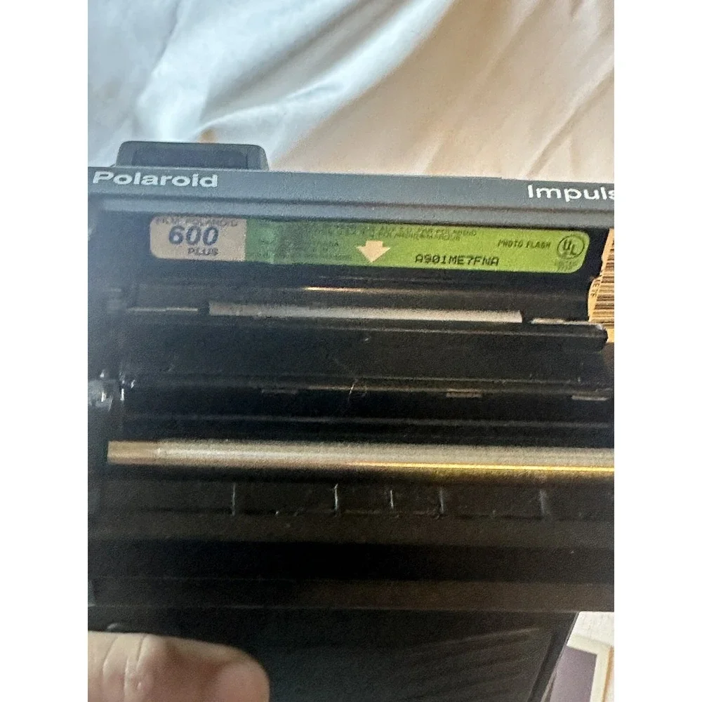 FILM‎ TESTED! Polaroid 600 Impulse Instant Camera Works Well! VGC! Vintage